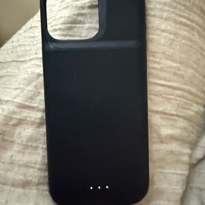 mophie Black Battery Case with LED Charge Indicators